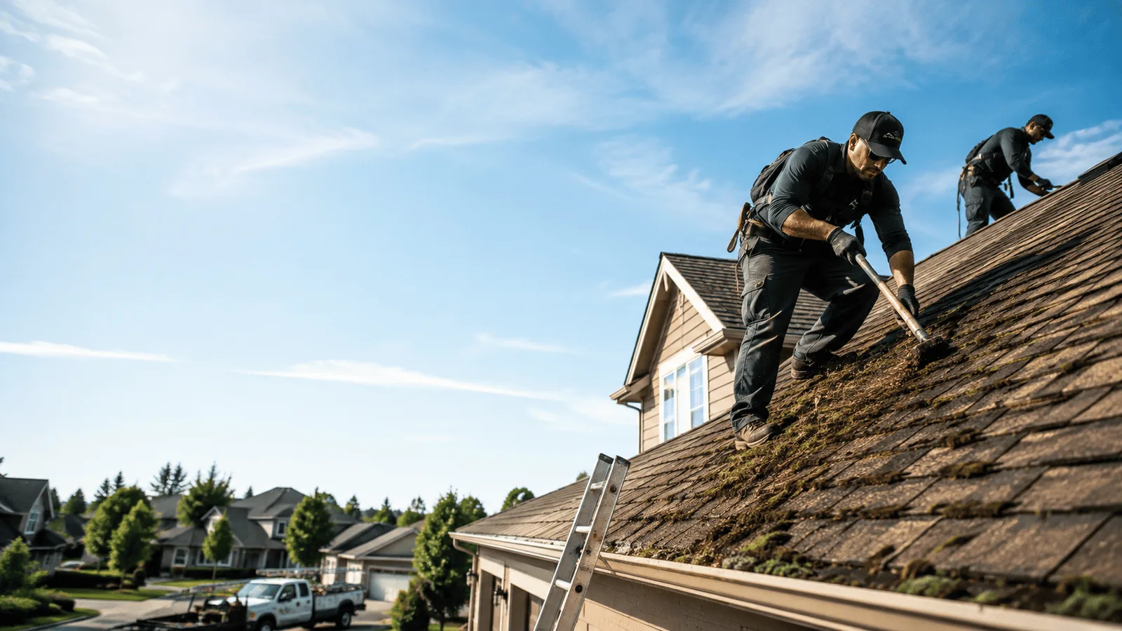 Roof Moss Removal in Newcastle, NE near me